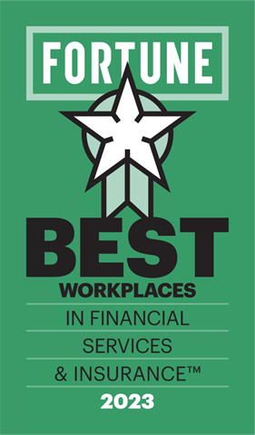 Fortune Best Workplaces in Financial Services and Insurance™ 2023