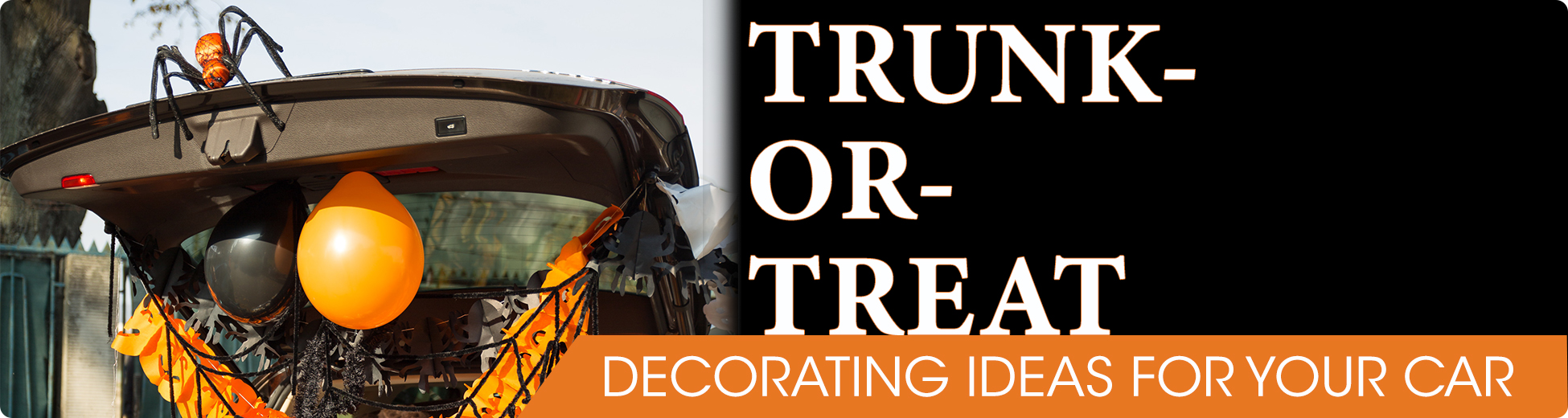 Car decorated for Trunk or Treat